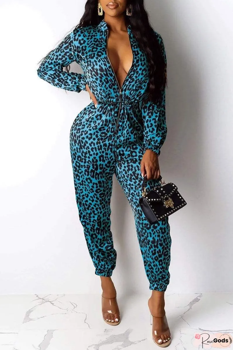 DROP DEAD GORGEOUS LEOPARD JUMPSUIT