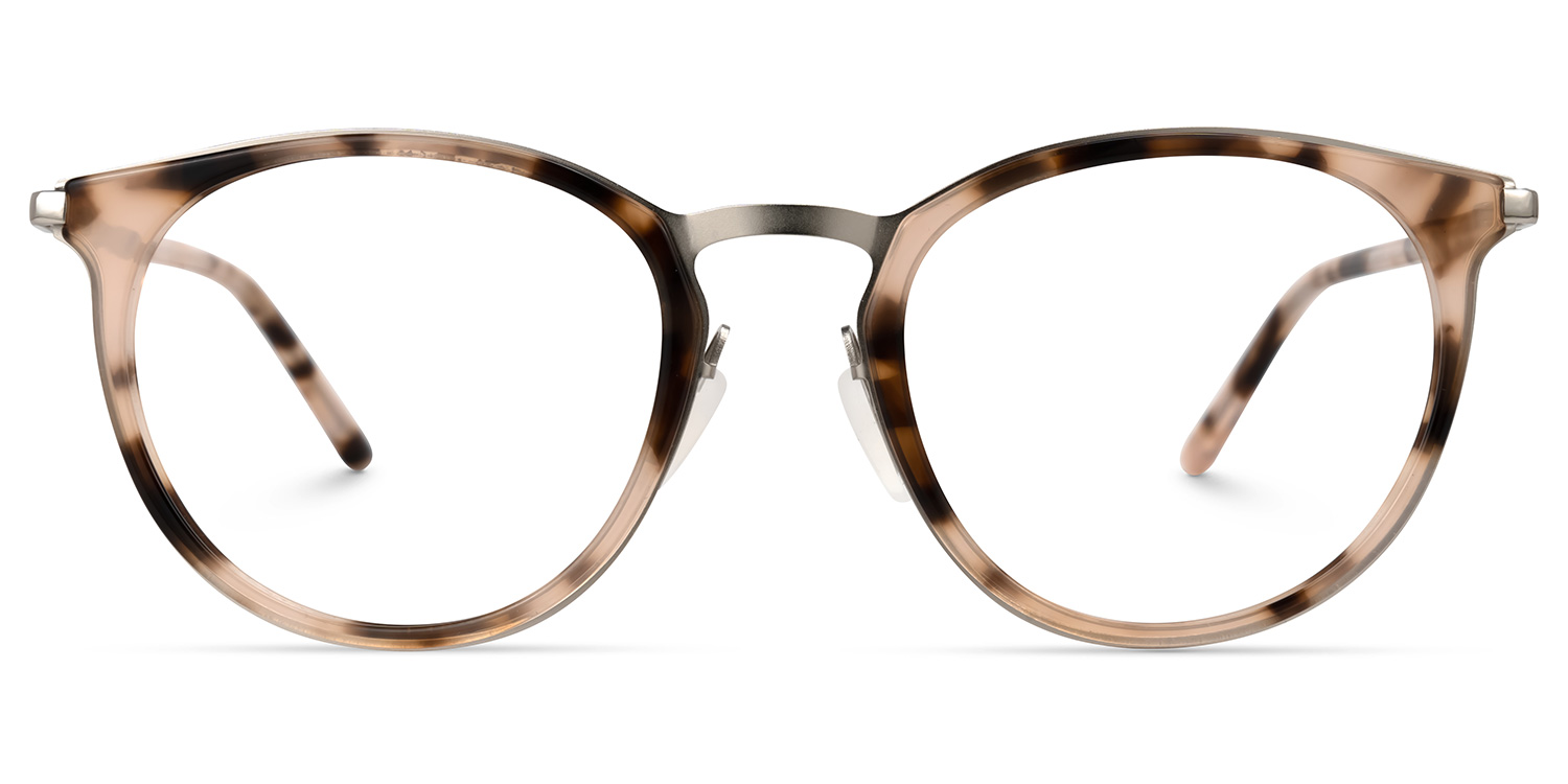 Likasi Round Tortoise Eyeglasses Vooglam UK