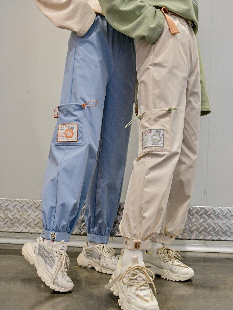 Orange & Avocado Cargo Pants SS2207