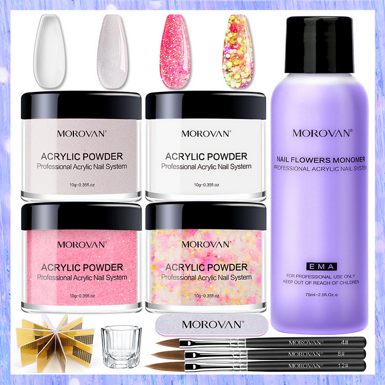 Morovan Acrylic Nail kit S11