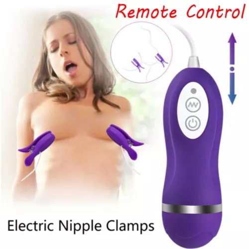 pornhint Pornhint Vibrating Breast Nipple Clamps Clit Clip SM Bondage-Sex-toys-for-Couple-Women Toy