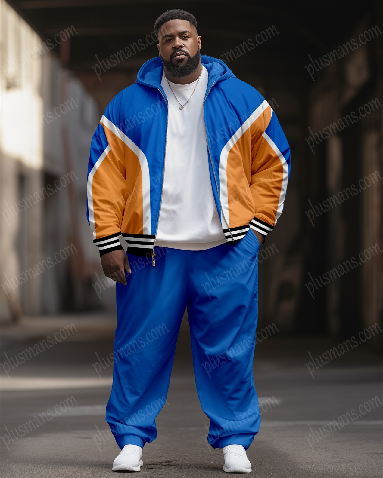 Cropped Zip-Up Hoodie Lounge Set main image 0