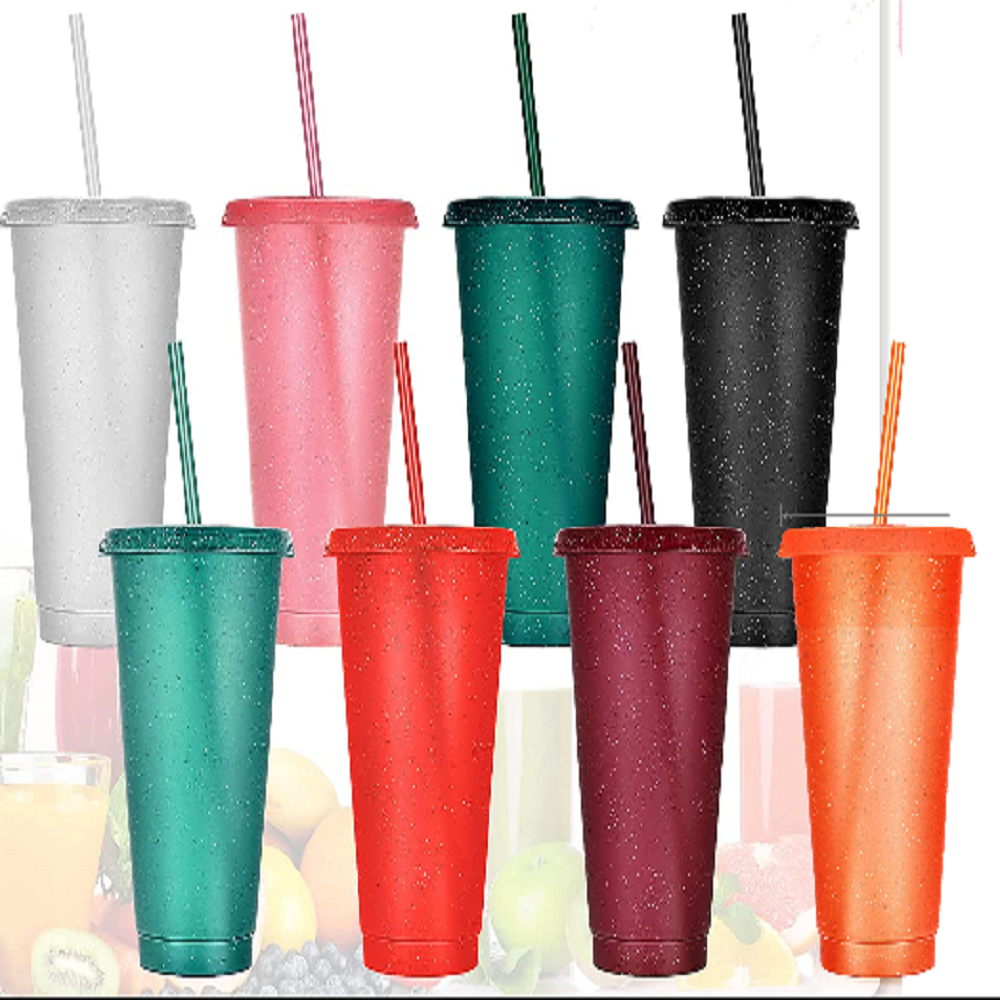 Sequin Glitter Cup 24pcs PP Water Cup (8 Dark Colors/3 for Each Color), 501 Original
Sequin Glitter Cup 24pcs PP Water Cup (8 Dark Colors/3 for Each Color), 501 Original