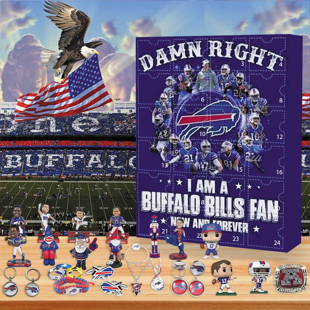 Buffalo Bills Advent calendar The One With 24 Little Doors