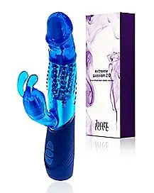pornhint Pornhint Extreme Passion 2.0 8-Function Waterproof Rabbit Vibrator 10 Inch - Hott Love