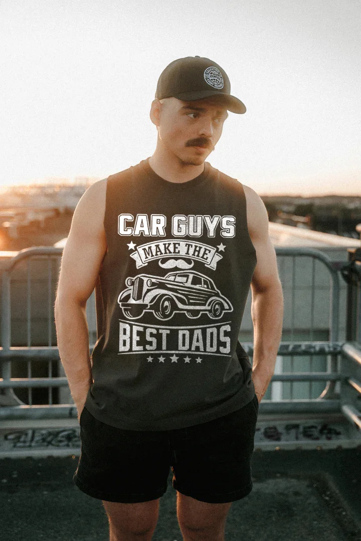 Car Guys Make The Best Dads Men's Tank - Devcarry