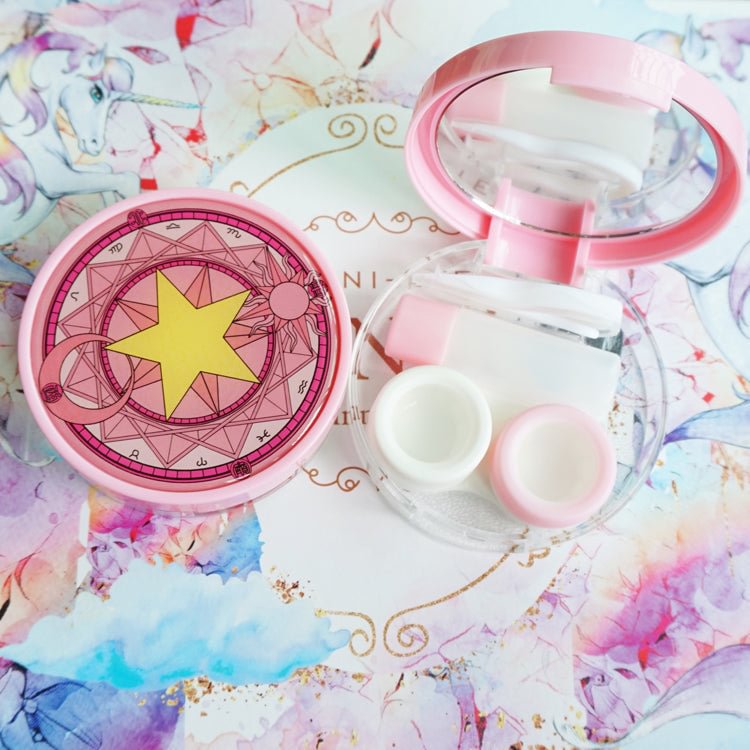 Pink Cardcaptor Sakura Contact Lenses Case BE939