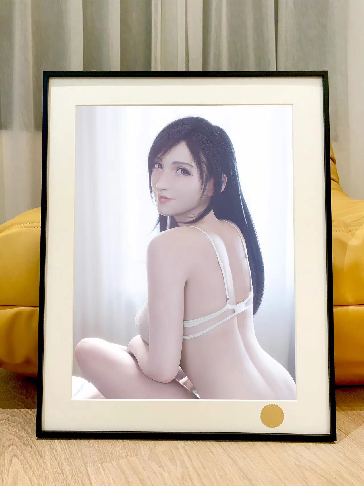 Bra Ver. Tifa Lockhart Decorative Painting - (FF7) Final Fantasy VII -  Xingkong Studio