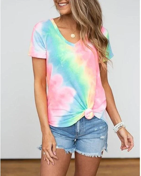 short sleeve printed shirts tops p126215
