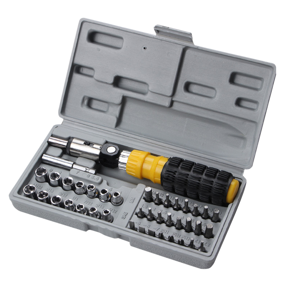 41pcs/set Multifunction Screwdriver Bit Tool Kit Socket Wrench Repair Tools, 501 Original
41pcs/set Multifunction Screwdriver Bit Tool Kit Socket Wrench Repair Tools, 501 Original