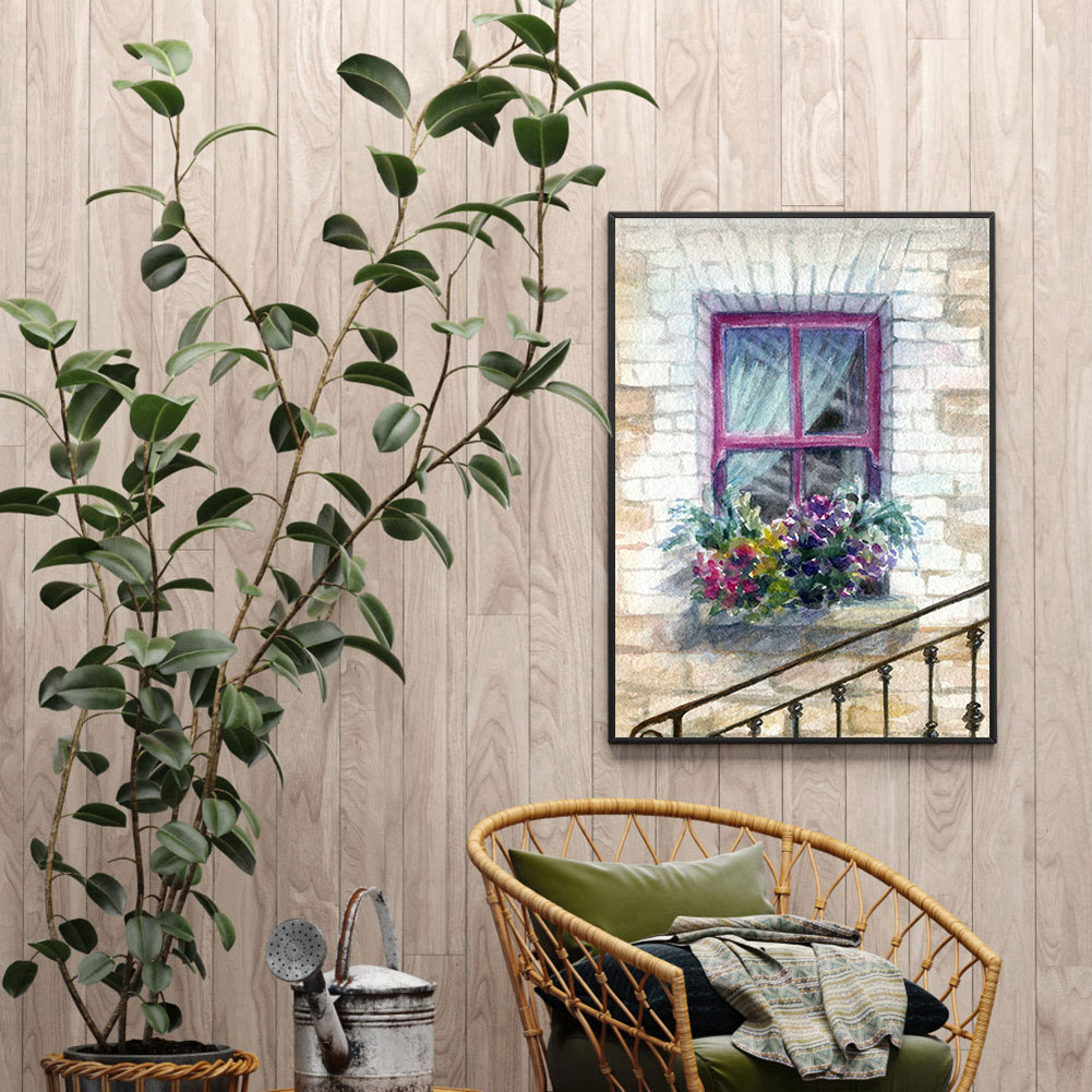 (Multi-Size) Flower - Round/Square Drill Diamond Painting, Round diamond 50*60cm, 501 Original
(Multi-Size) Flower - Round/Square Drill Diamond Painting, Round diamond 50*60cm, 501 Original