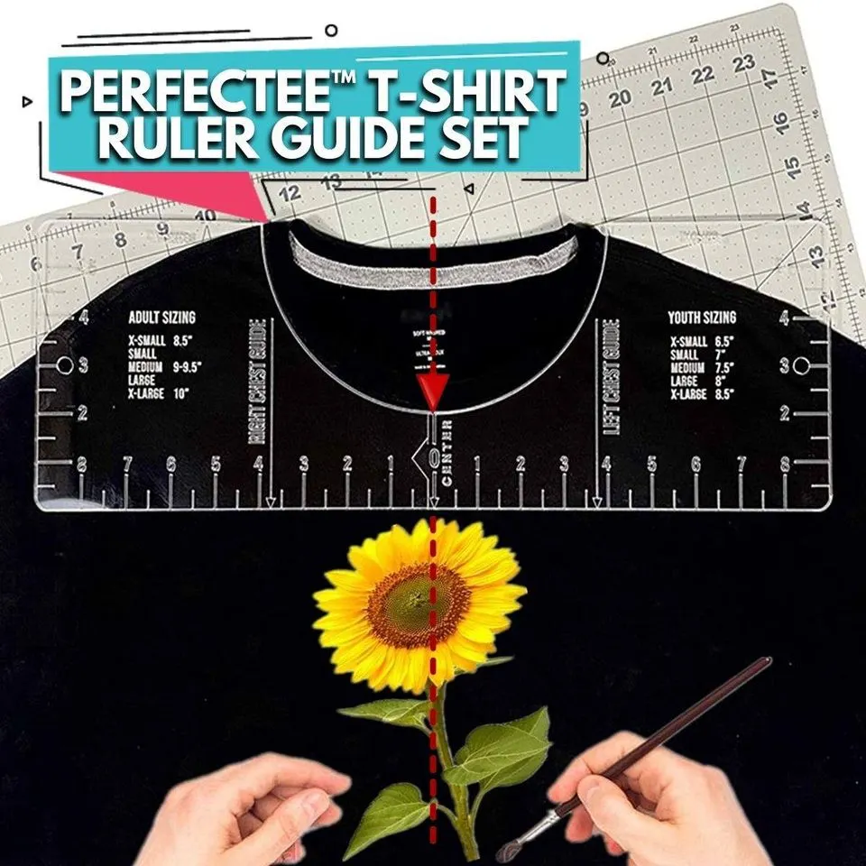 T-Shirt Printing Ruler Guide