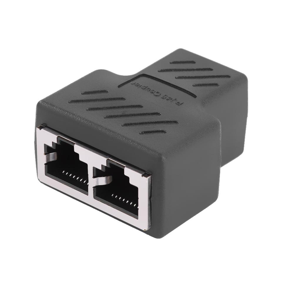 1 to 2 Ways RJ45 Network Ethernet Head Lan Cable Female Joiner Coupler Plug, 501 Original
1 to 2 Ways RJ45 Network Ethernet Head Lan Cable Female Joiner Coupler Plug, 501 Original