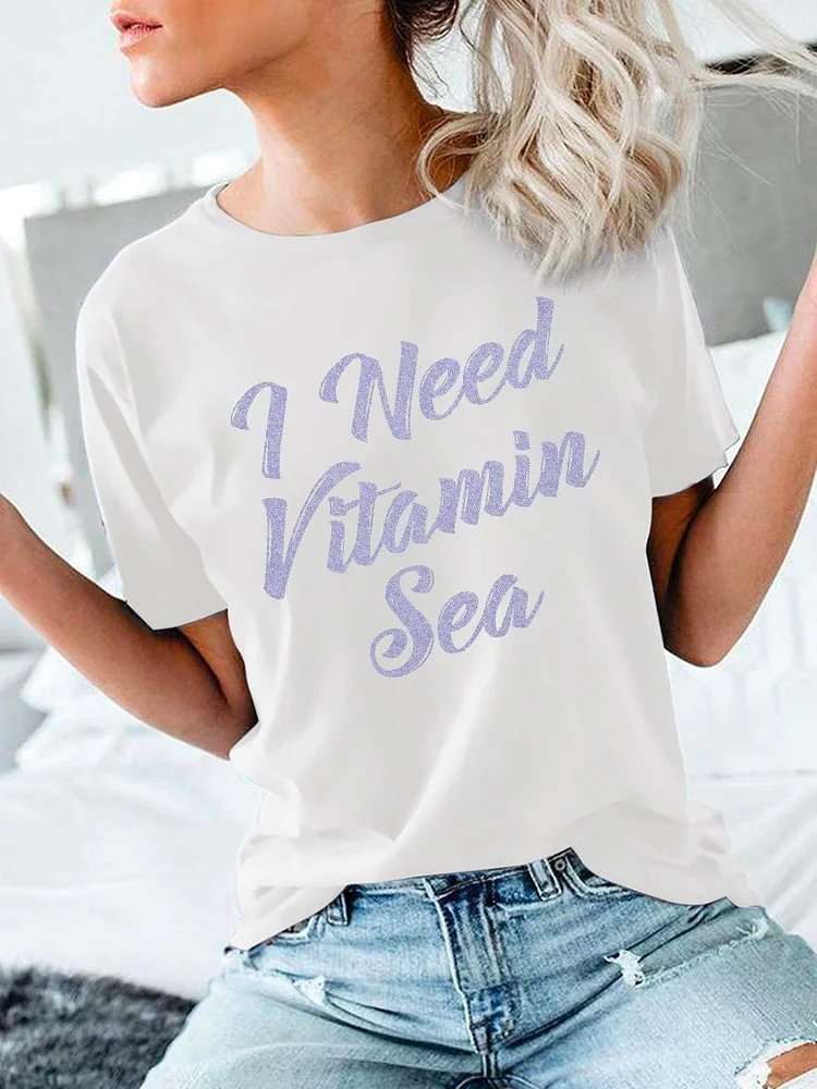 Bestdealfriday I Need Vitamin Sea T-Shirt