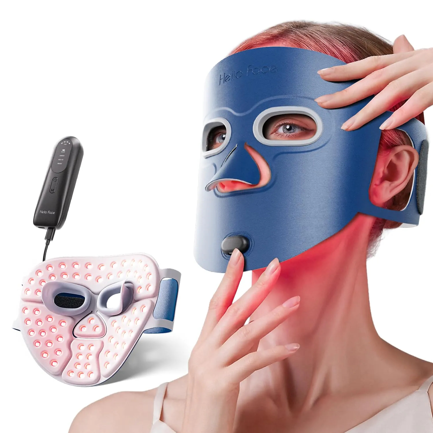Hello Face Red Light Therapy Mask