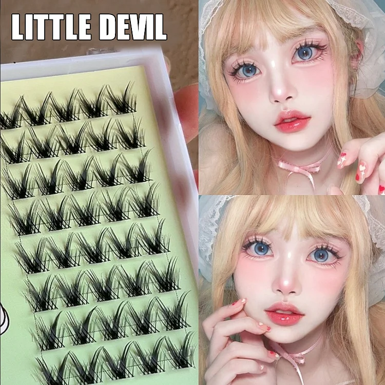 Aprileye Segmented thick curling Barbie false eyelashes