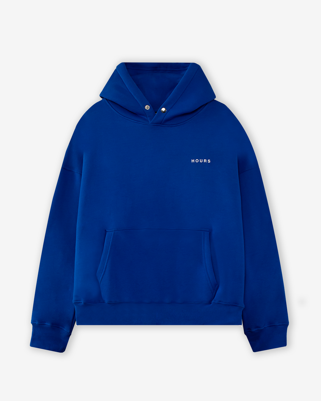 Signature Snap Hoodie Royal Blue