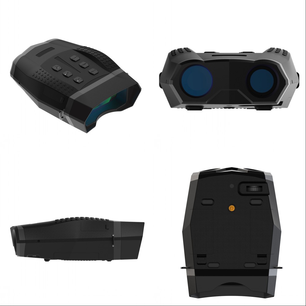 BekinTek Night Vision Binoculars Infrared Goggles Optics Telescope 600m Full Dark Observing Distance 6x Eyepiece Magnification 4x Digital Zoom 7x Grade IR Adjustment 1080P Video 3M Photo HD Screen with 130M Starlight Sensor 11