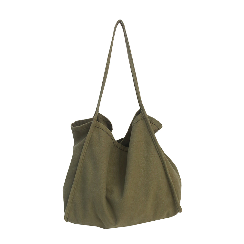 Large Capacity Shoulder Handbag Solid Canvas Top-handle Bag Satchel, Brown, 501 Original
Large Capacity Shoulder Handbag Solid Canvas Top-handle Bag Satchel, Brown, 501 Original
