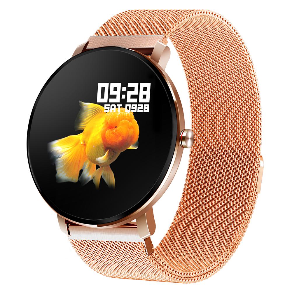 K9 Full Touch Screen Heart Rate Fitness Tracker IP68 Smartwatch -Rose Gold, 501 Original
K9 Full Touch Screen Heart Rate Fitness Tracker IP68 Smartwatch -Rose Gold, 501 Original
