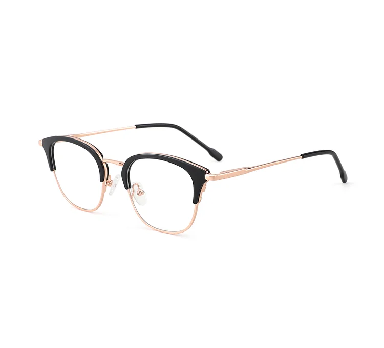 35030 Designer Design Frames New Acetate Metal Reading Eyeglasses Trendy Fashion Myopia Eyeglasses Frames