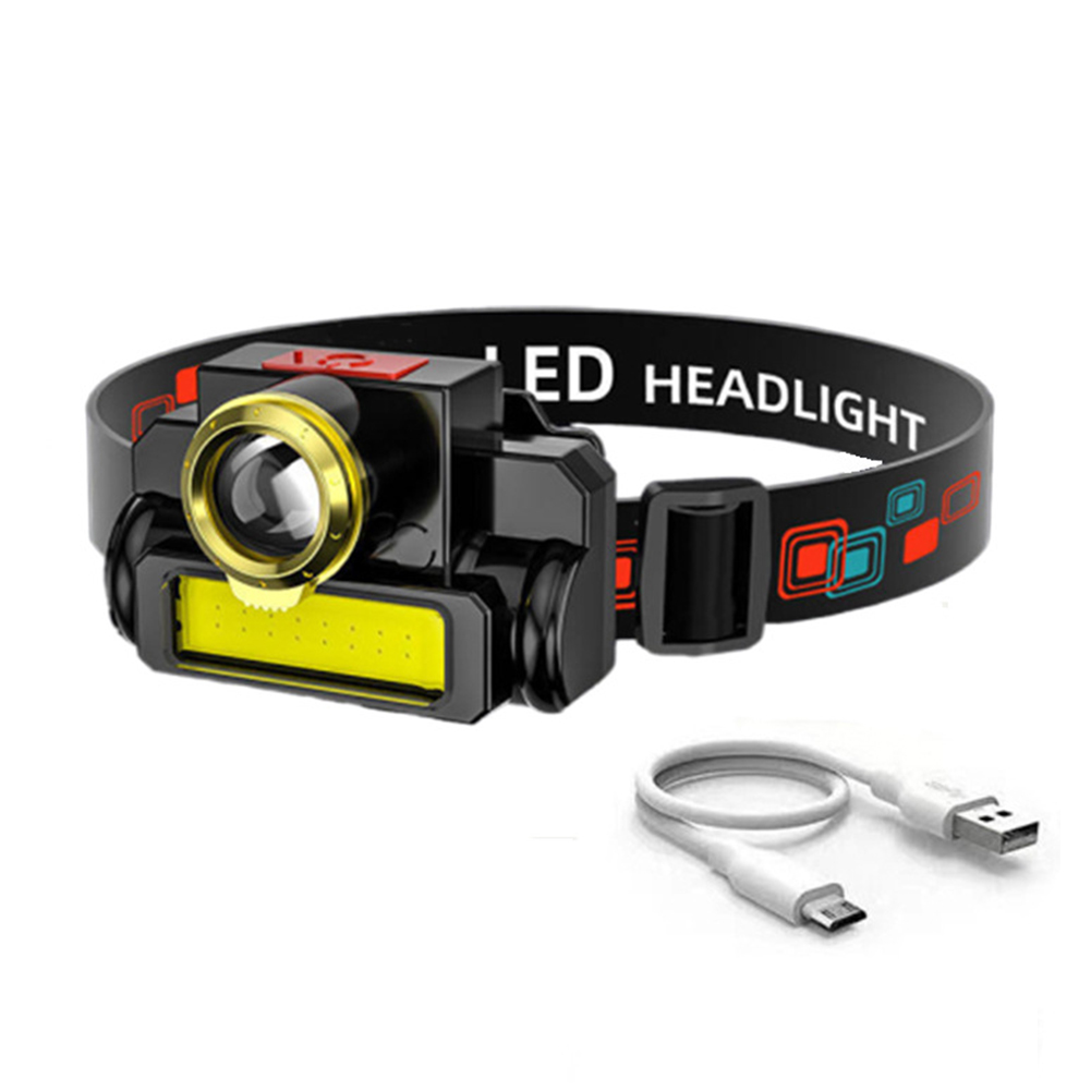 Portable XPE COB LED Headlamp USB Rechargeable Zoom Outdoor Camping Torch, 501 Original
Portable XPE COB LED Headlamp USB Rechargeable Zoom Outdoor Camping Torch, 501 Original