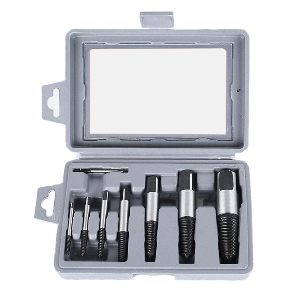 8pcs Steel Damaged Screw Extractor Drill Bit Guide Set Broken Bolt Remover, 501 Original
8pcs Steel Damaged Screw Extractor Drill Bit Guide Set Broken Bolt Remover, 501 Original
