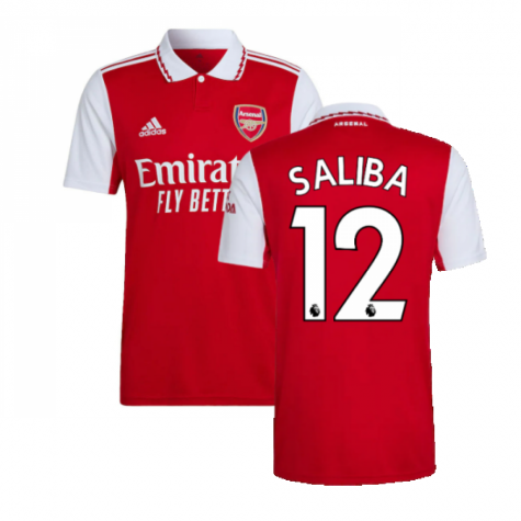 SoccerStarz Arsenal William Saliba - Figurina Collezionabile Home Kit Classic, 2 Pollici - Foto 3