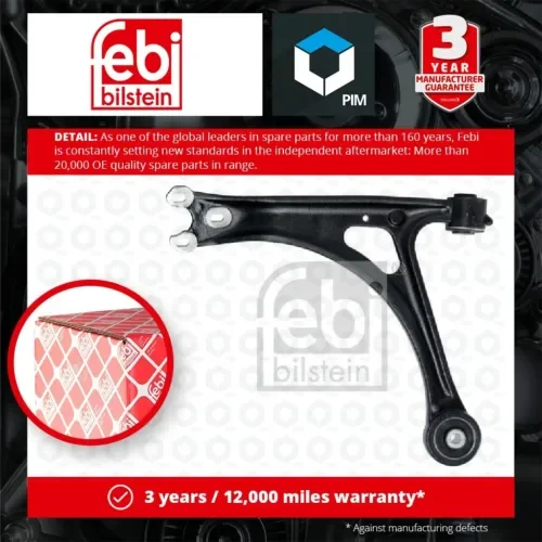 Dronehint Wishbone / Suspension Arm fits AUDI TT 8N3, 8N9 1.8 Front Lower, Left 98 to 06 Parts