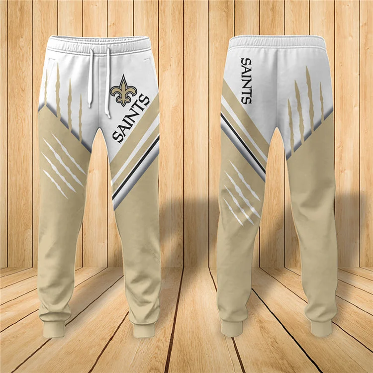 New Orleans Saints 3D Printed pocket Sweatpant