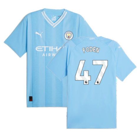 Maillot Manchester City 2024/25 Signé Phil Foden - Avec Certificat D'authenticité