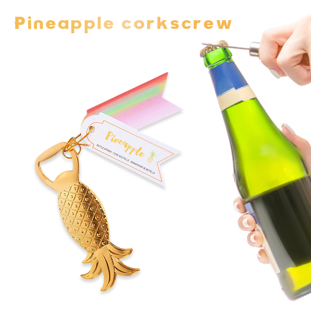 Novelty Gold Pineapple Shape Bottle Opener Kitchen Bar Beer Opening Tool, 501 Original
Novelty Gold Pineapple Shape Bottle Opener Kitchen Bar Beer Opening Tool, 501 Original