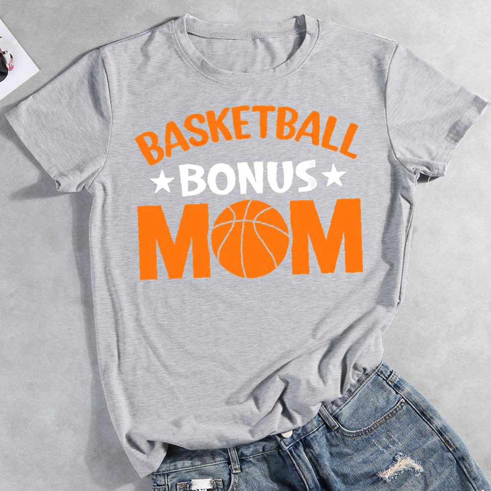 basketball bonus mom Round Neck T-shirt-0021878-Guru-buzz