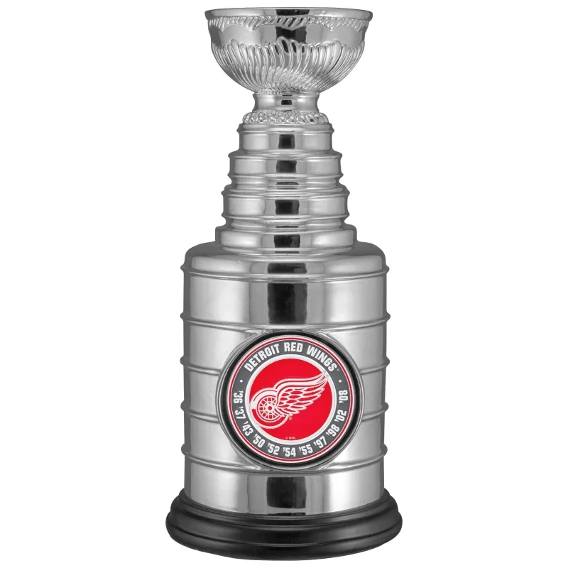 Detroit Red Wings NHL  Stanley Cup Champions Resin Replica Trophy 9.8 Inches