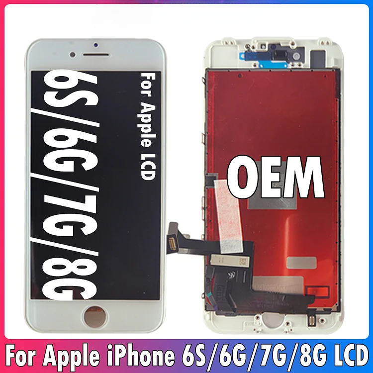 OEM LCD Screen For iPhone 6G 6S 7G 8G LCD Digitizer Assembly Touch Glass For iPhone 6 6S 7 8 Display Replacement 100% Tested