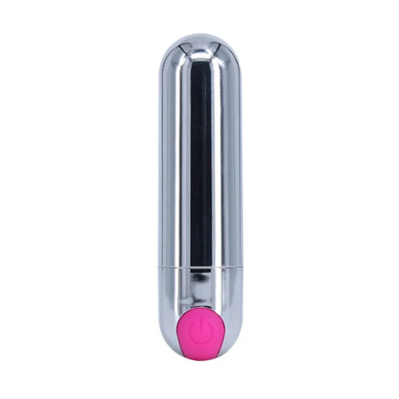 Bullet Vagina Stimulator Massager for Travel Vibrant with USB Rechargeable Waterproof - Rose Toy