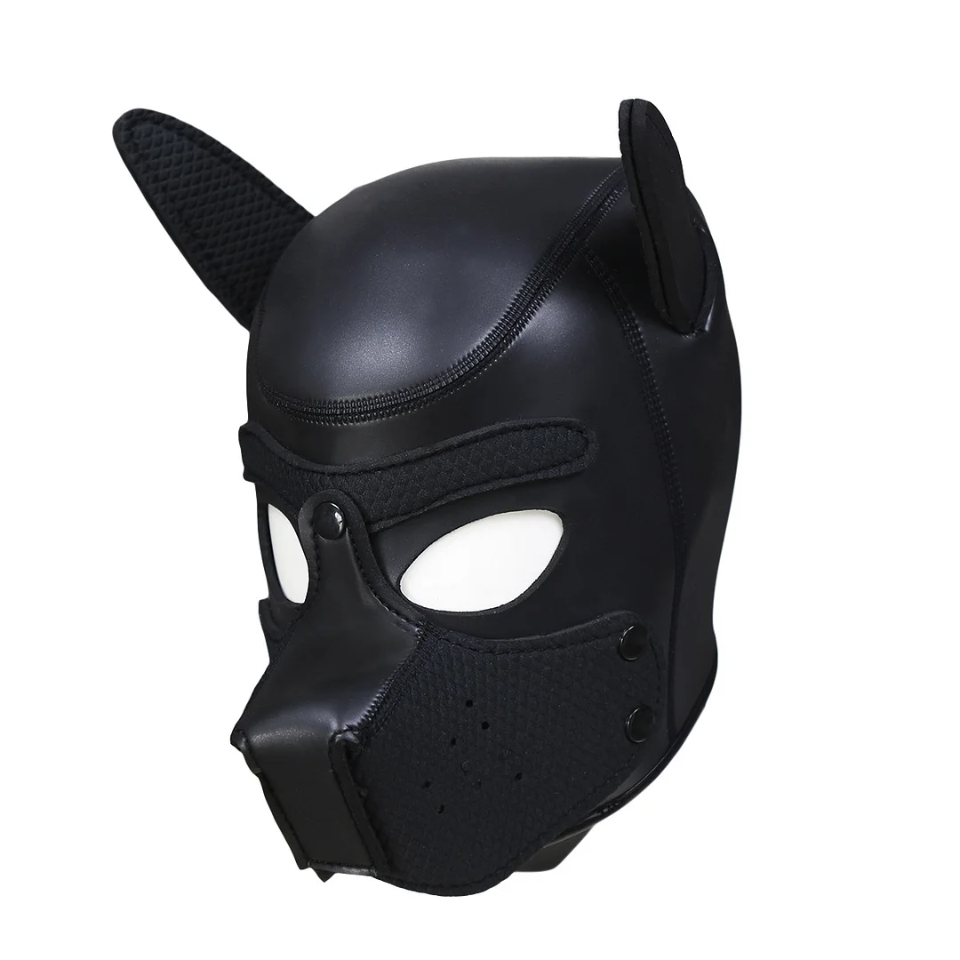 SM Role Play Dog Full Head Mask - Rose Toy