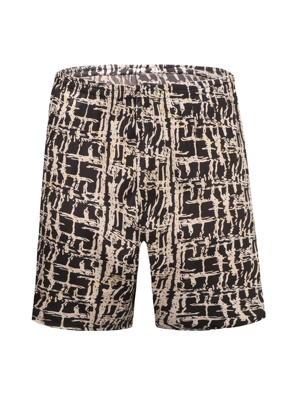 Casual Loose Elastic Unique Men's Silk Boxers