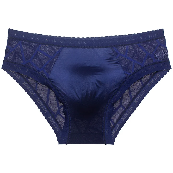Photo inspiration: Gallery Detail: Men S Sexy Transparent Ice Silk Hollow Lace Thin U