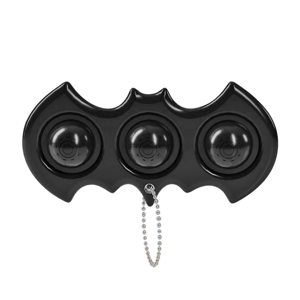 Push Bubble Squeezing Toy Bat Pendant w/ Keychain Relief Stress Toys Black, 501 Original
Push Bubble Squeezing Toy Bat Pendant w/ Keychain Relief Stress Toys Black, 501 Original