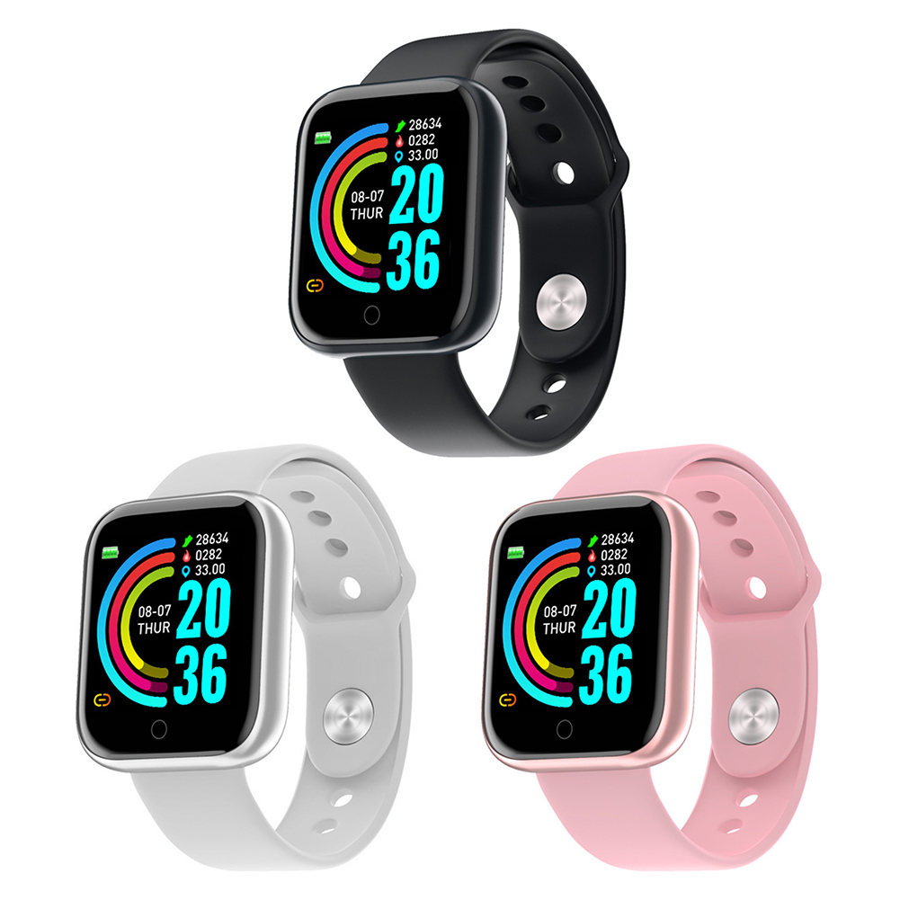 Y68 Smart Watch Fitness Tracker Heart Rate Monitor Blood Pressure Bracelet, Pink, 501 Original
Y68 Smart Watch Fitness Tracker Heart Rate Monitor Blood Pressure Bracelet, Pink, 501 Original