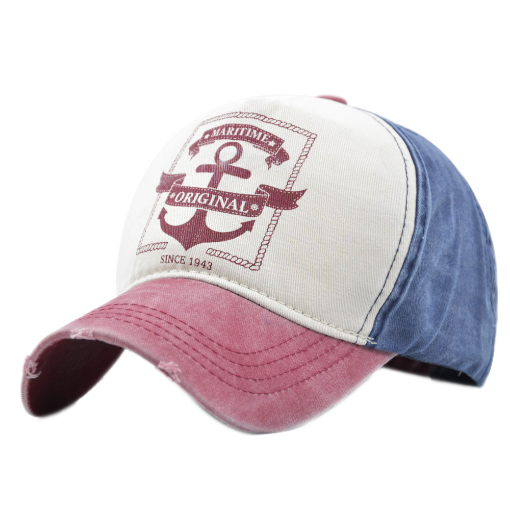 Vintage Anchor Casual Baseball Cap