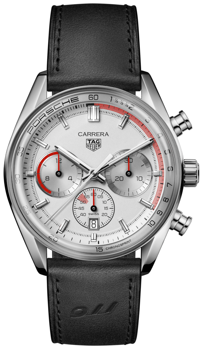 TAG HEUER CARRERA CHRONOSPRINT X PORSCHE Automatic Chronograph, 42 Mm ...