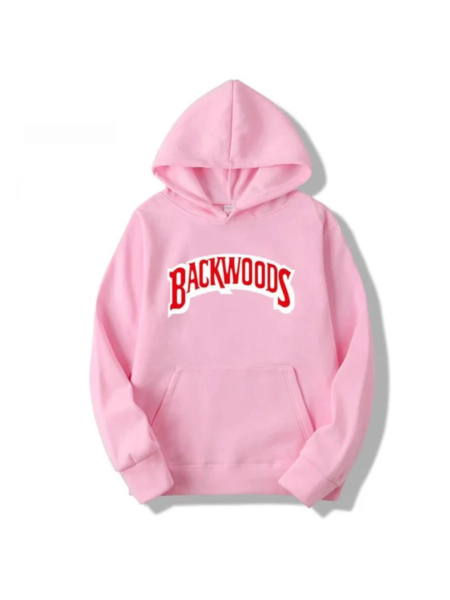 Backwoods Hoodie Print The Screw Thread Cuff Sweatshirt