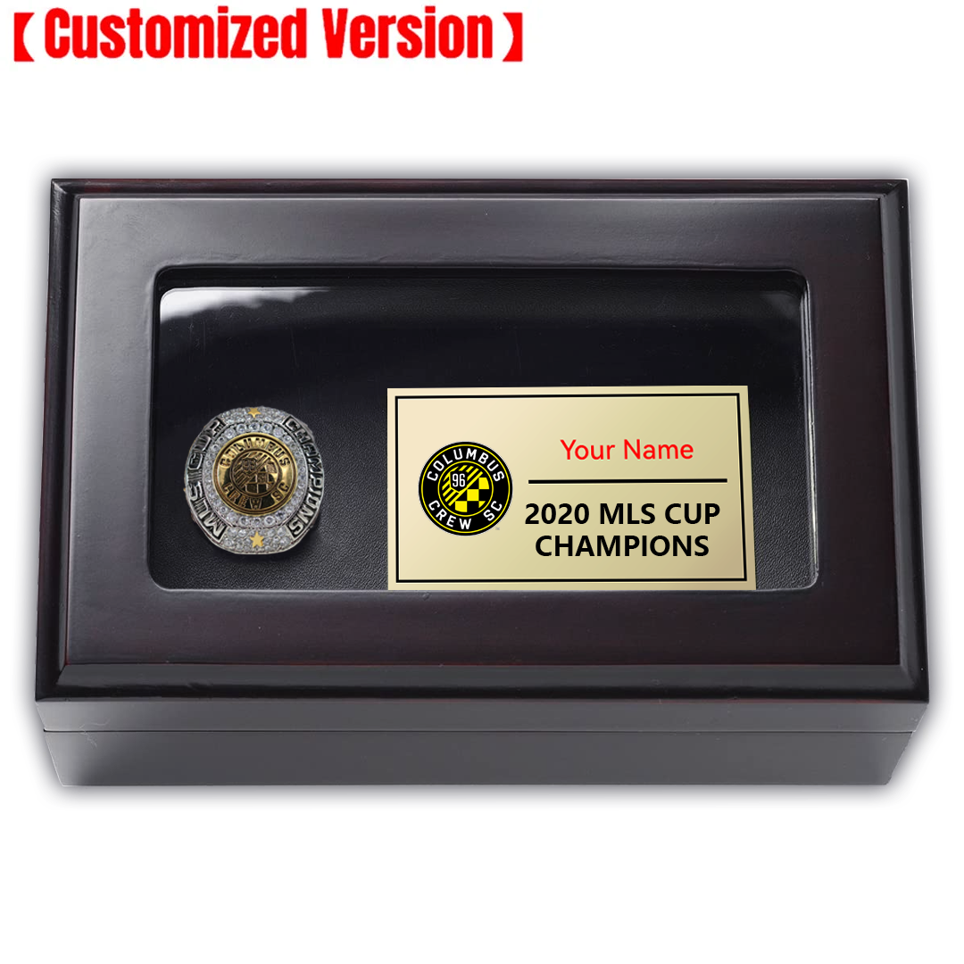 【Customized Version】2020 Columbus Crew MLS Cup Trophy Championship Ring