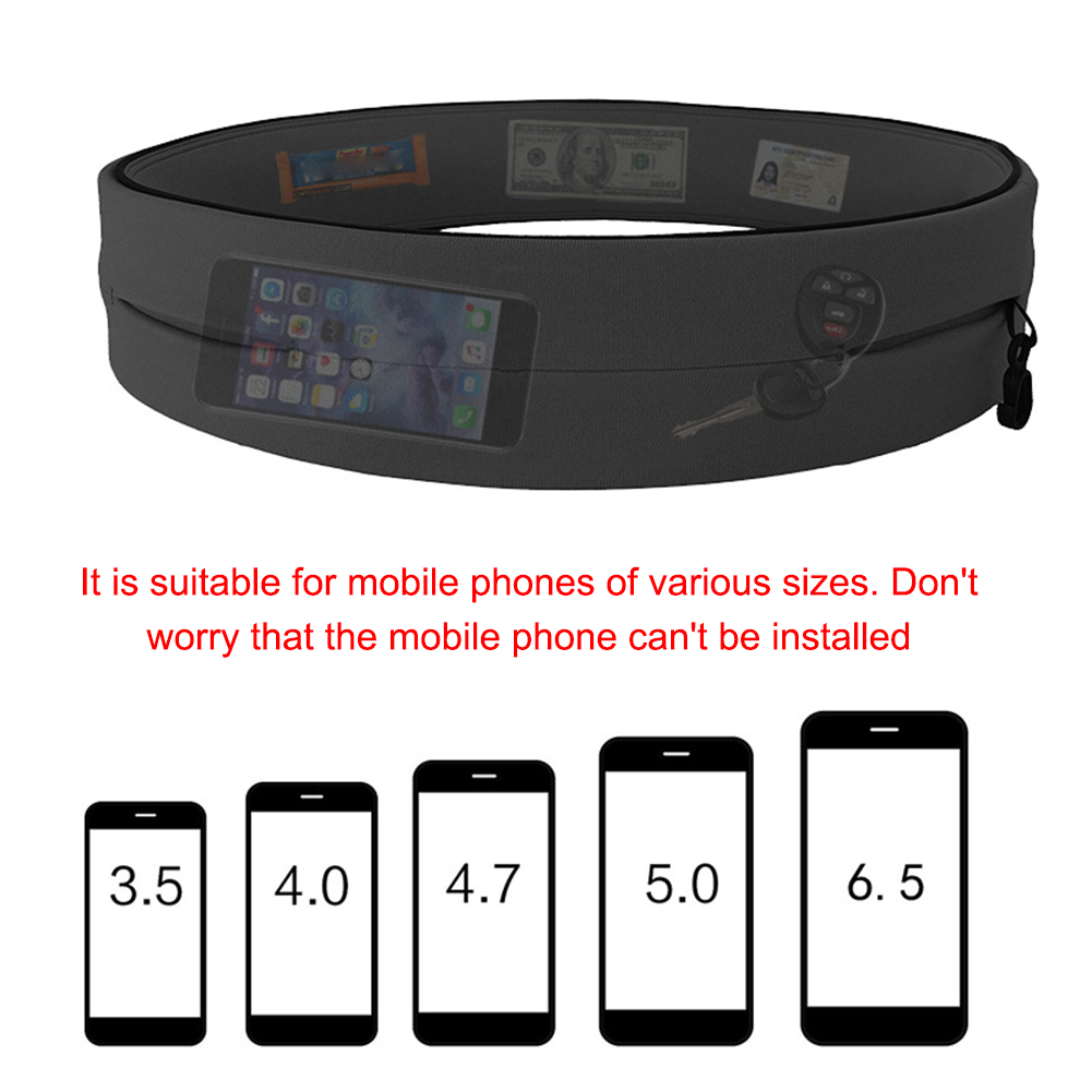 Outdoor Sports Cell Phone Stretchy Waist Belt Bag Cycling Zipper Fanny Pack, Rose red, 501 Original
Outdoor Sports Cell Phone Stretchy Waist Belt Bag Cycling Zipper Fanny Pack, Rose red, 501 Original