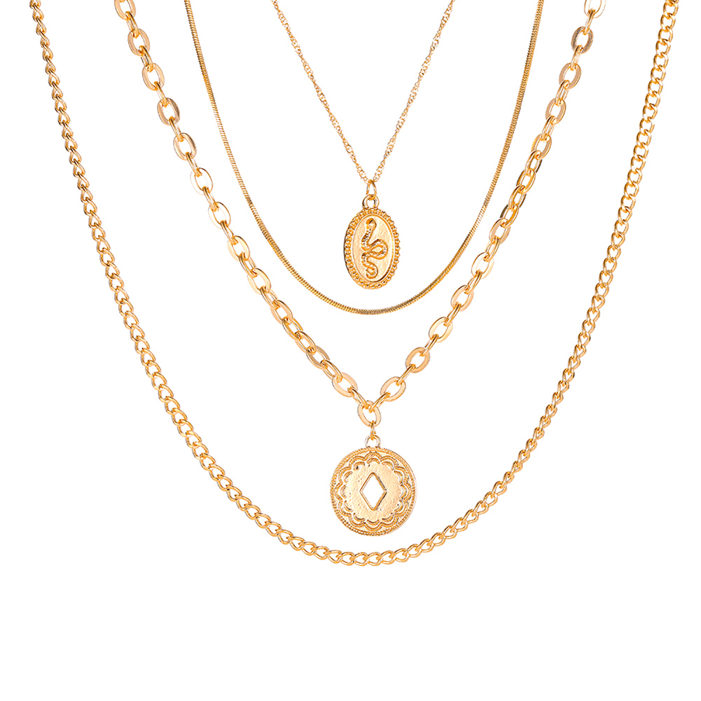 Fashion Women Necklace Multi-Layer Charming Pendant Clavicle Chain Jewelry, 501 Original
Fashion Women Necklace Multi-Layer Charming Pendant Clavicle Chain Jewelry, 501 Original
