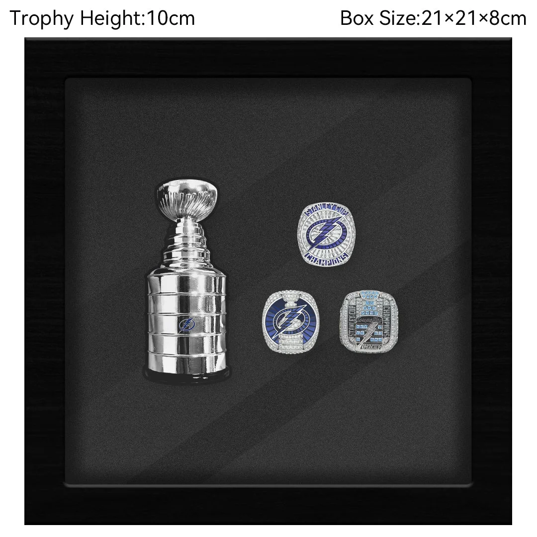 Tampa Bay Lightning   NHL Trophy And Ring Box