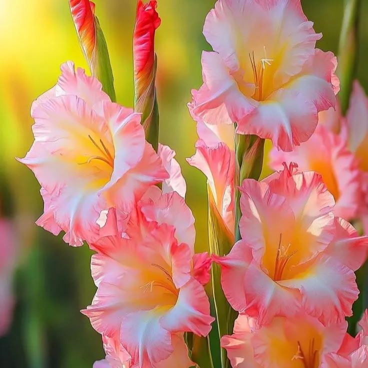 Peach Glow Gladiolus Corms🌺
