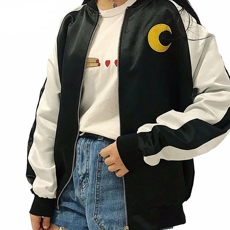 Sailor Moon Cartoon Embroidery Jacket SP14439